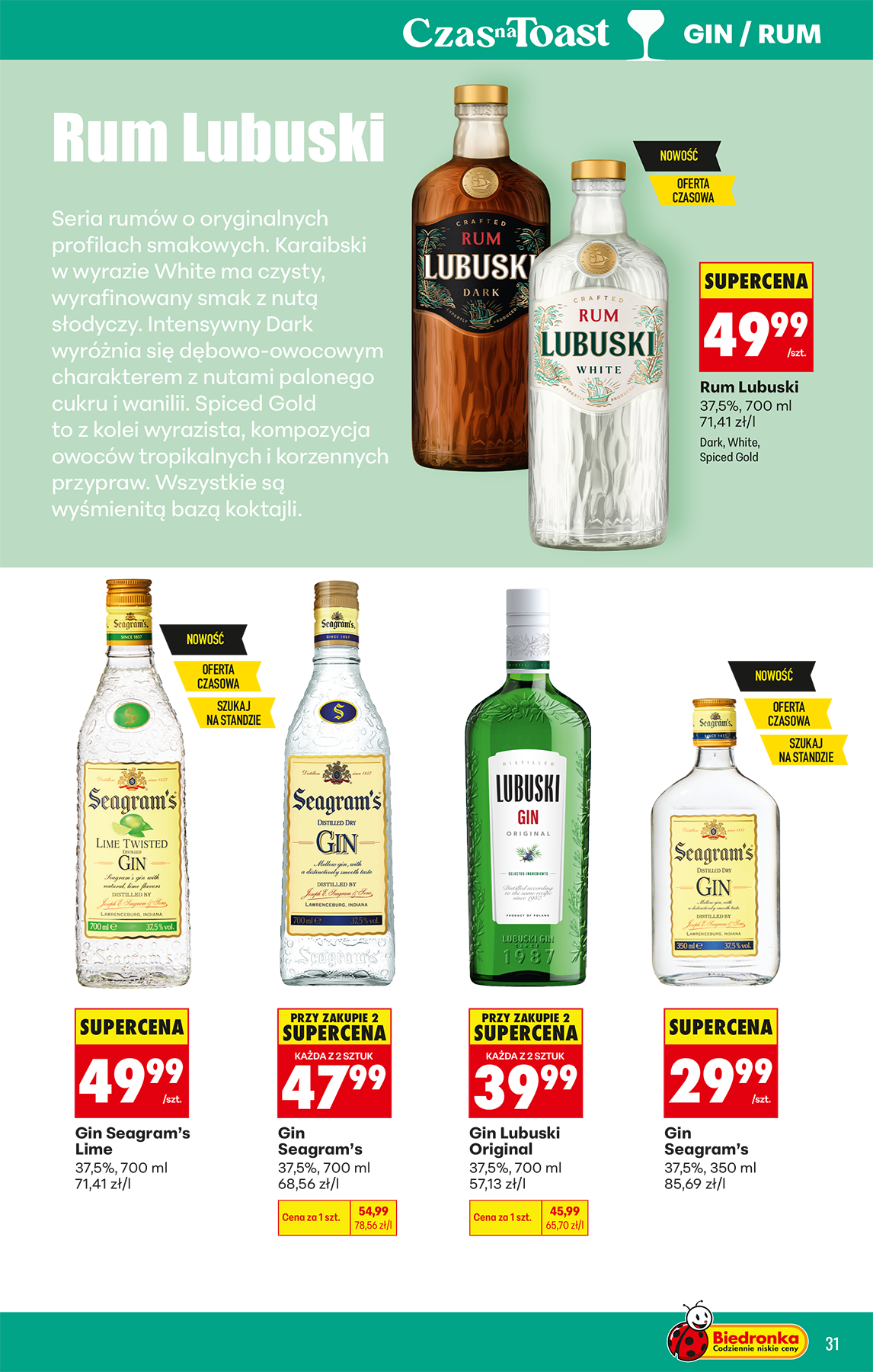 biedronka - Aktualna gazetka Biedronka - Czas na Toast - 15.06-28.06 ważna od 15.06.2026 do 28.06.2026 - page: 33