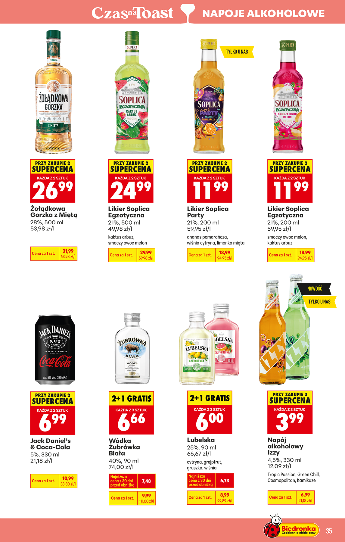 biedronka - Aktualna gazetka Biedronka - Czas na Toast - 15.06-28.06 ważna od 15.06.2026 do 28.06.2026 - page: 37