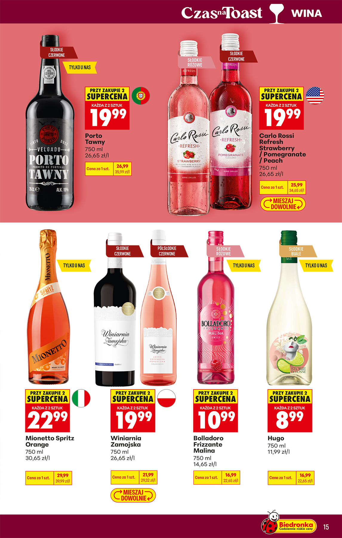 biedronka - Aktualna gazetka Biedronka - Czas na Toast - 15.06-28.06 ważna od 15.06.2026 do 28.06.2026 - page: 17
