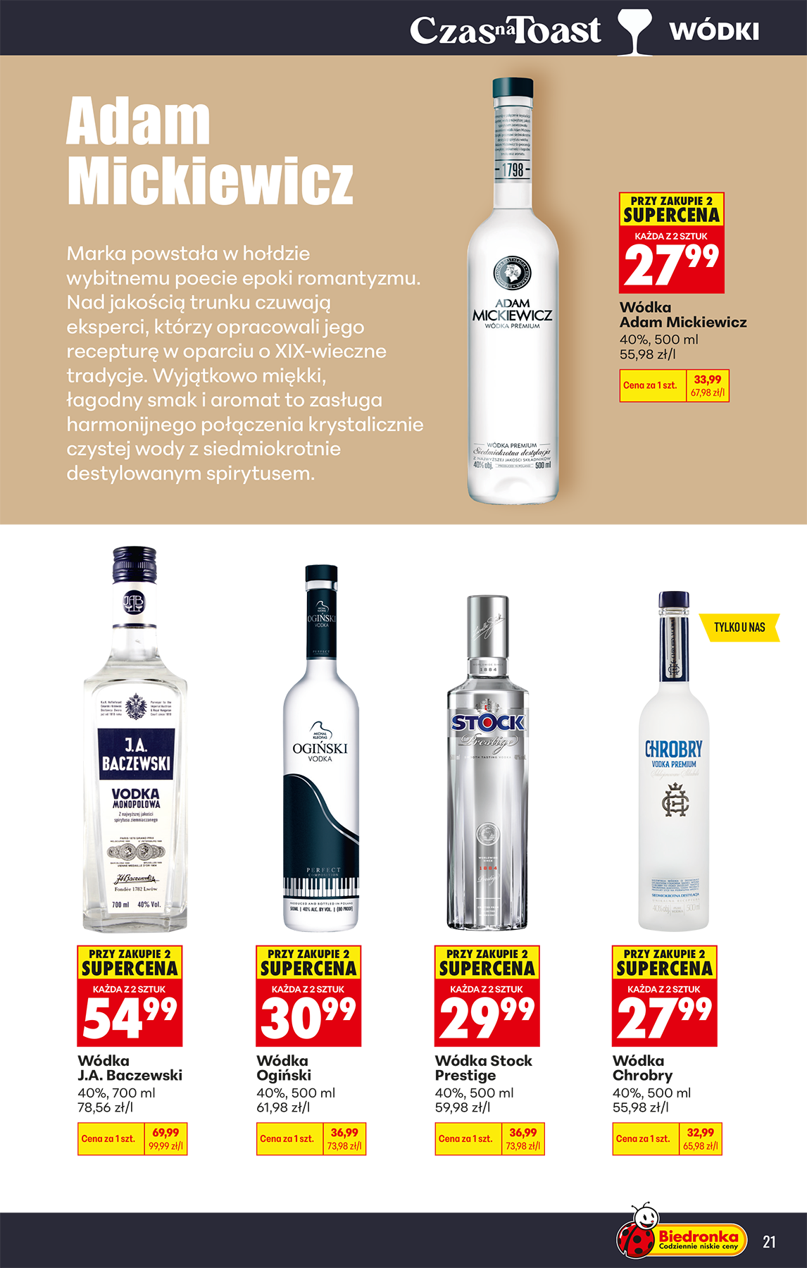 biedronka - Aktualna gazetka Biedronka - Czas na Toast - 15.06-28.06 ważna od 15.06.2026 do 28.06.2026 - page: 23