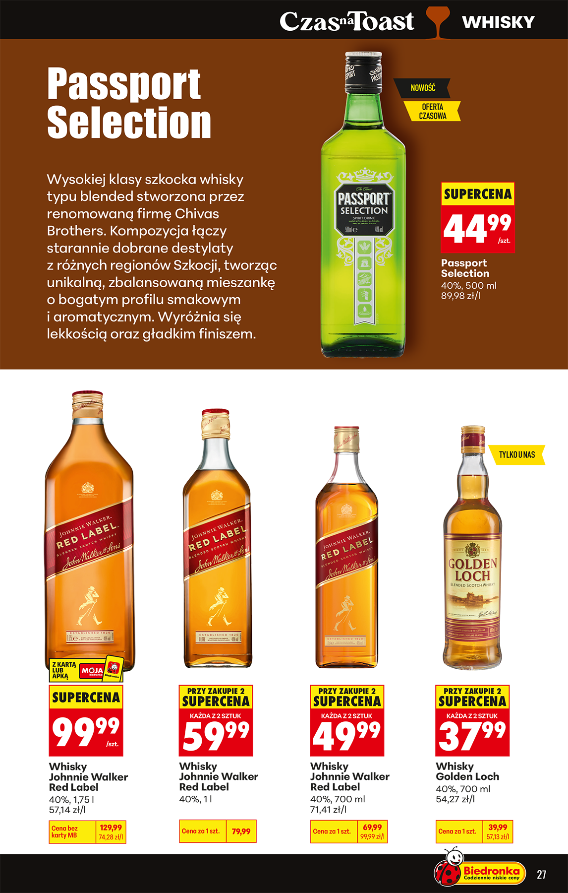 biedronka - Aktualna gazetka Biedronka - Czas na Toast - 15.06-28.06 ważna od 15.06.2026 do 28.06.2026 - page: 29