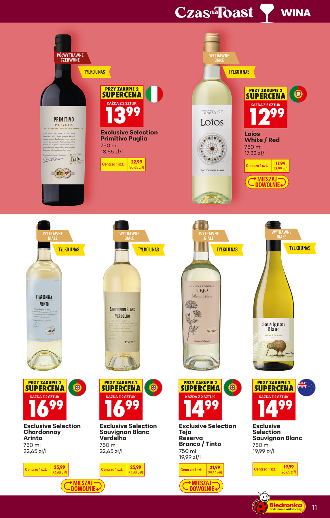 biedronka - Aktualna gazetka Biedronka - Czas na Toast - 15.06-28.06 ważna od 15.06.2026 do 28.06.2026 - page: 13