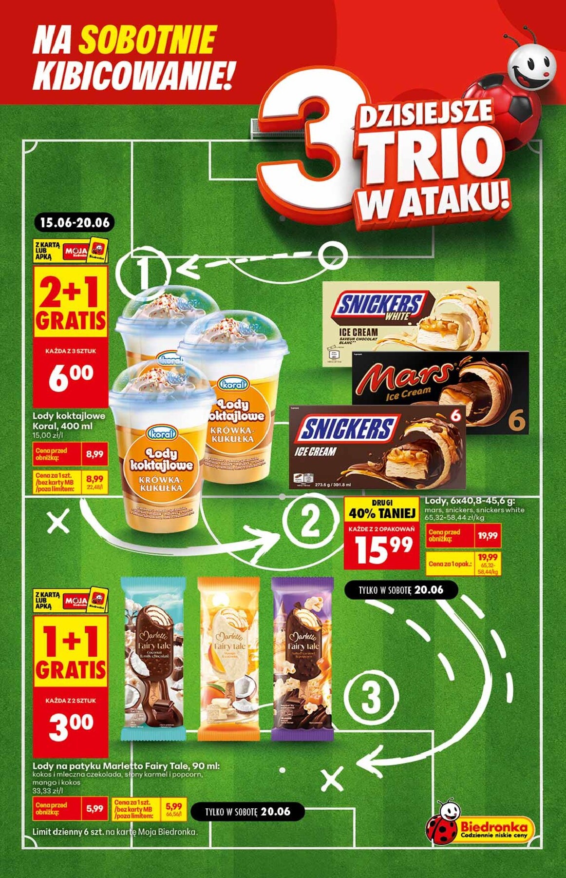 biedronka - Aktualna gazetka Biedronka - Football ważna od 18.06.2026 do 20.06.2026 - page: 3