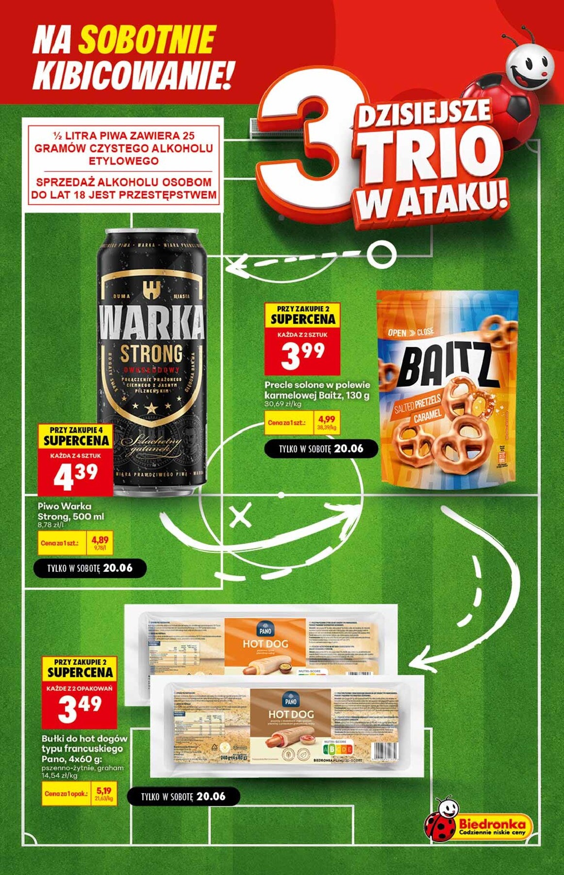 biedronka - Aktualna gazetka Biedronka - Football ważna od 18.06.2026 do 20.06.2026 - page: 4