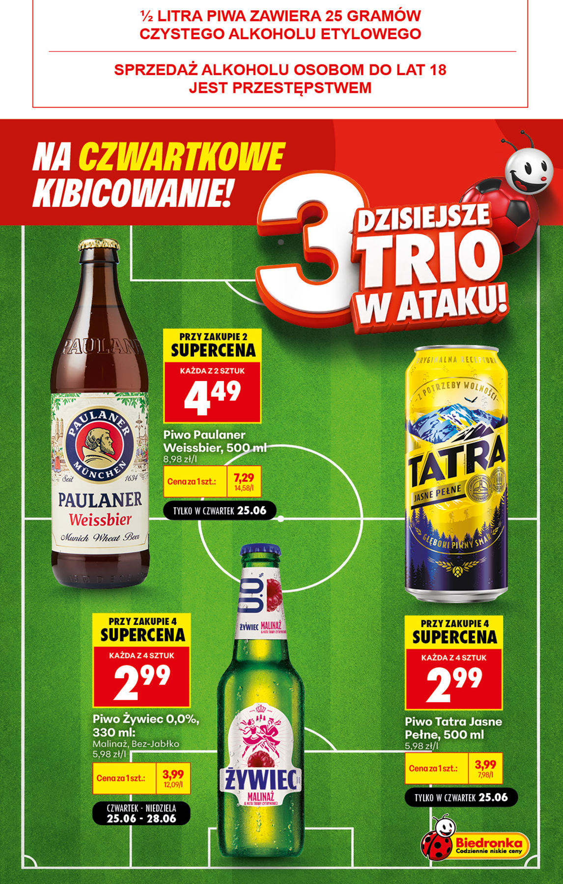 biedronka - Aktualna gazetka Biedronka - Football ważna od 25.06.2026 do 28.06.2026 - page: 2