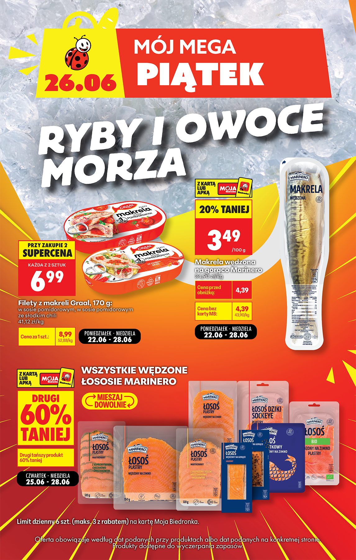 biedronka - Aktualna gazetka Biedronka - Mój Mega Piątek ważna od 25.06.2026 do 28.06.2026 - page: 3