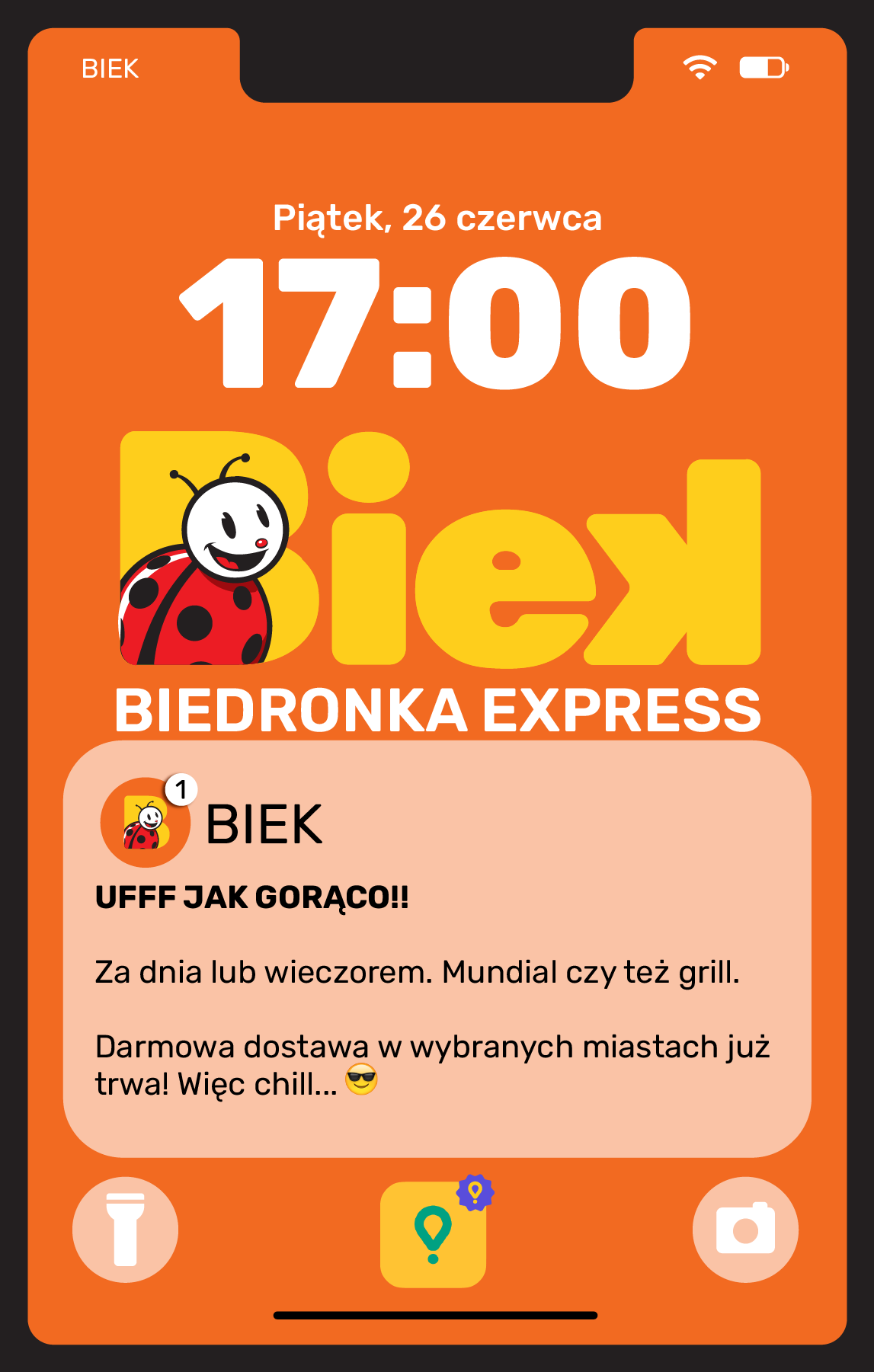 biedronka - Aktualna gazetka Biedronka - BIEK ważna od 26.06.2026 do 30.06.2026 - page: 1