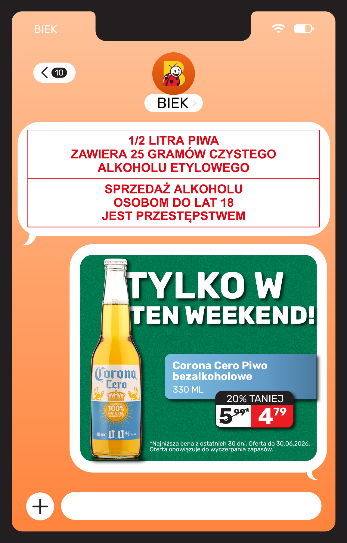 biedronka - Aktualna gazetka Biedronka - BIEK ważna od 26.06.2026 do 30.06.2026 - page: 18
