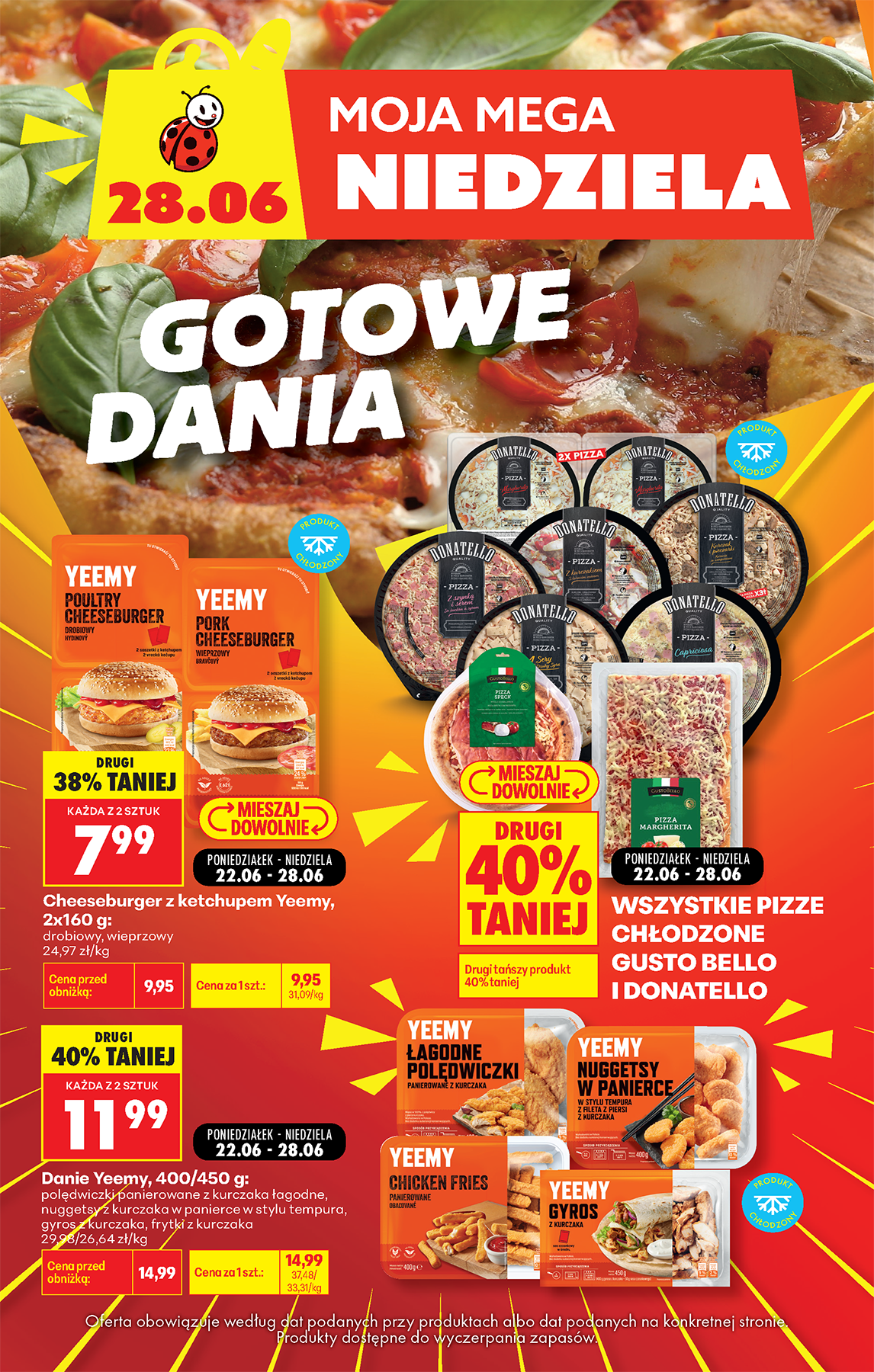 biedronka - Aktualna gazetka Biedronka - Mega niedziela ważna od 28.06.2026 do 30.06.2026