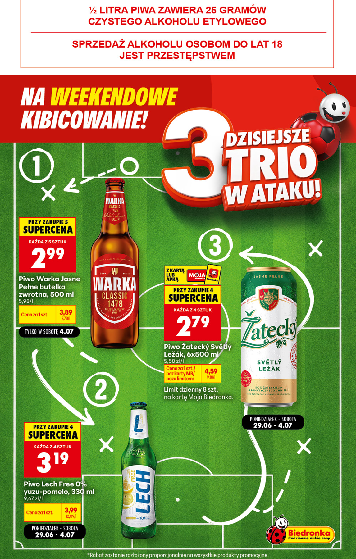 biedronka - Nowa gazetka Biedronka - Foodball Weekend 2 ważna od 04.07.2026 do 05.07.2026 - page: 8