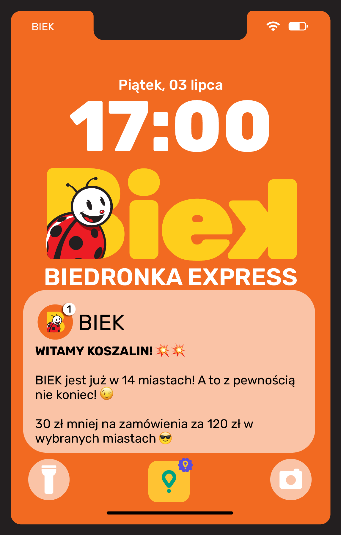 biedronka - Aktualna gazetka Biedronka - BIEK ważna od 03.07.2026 do 31.07.2026