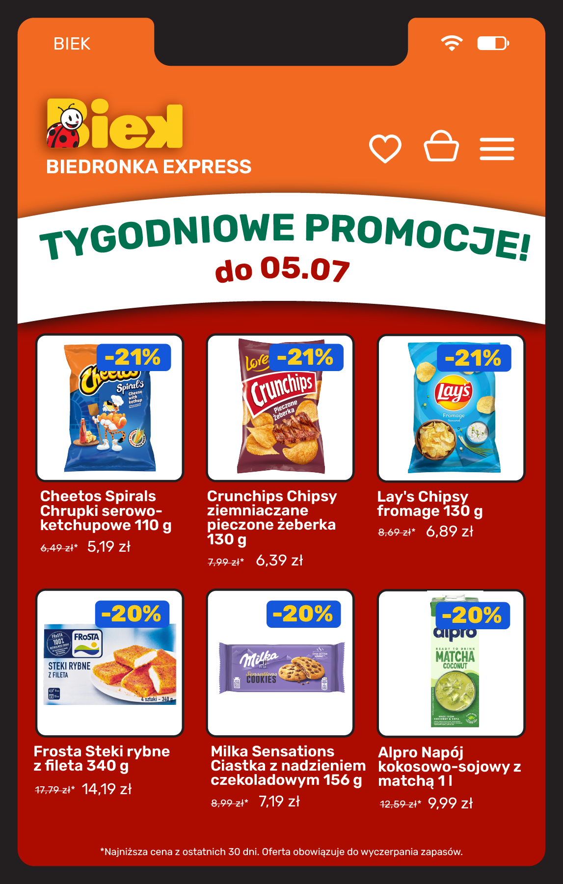biedronka - Aktualna gazetka Biedronka - BIEK ważna od 03.07.2026 do 31.07.2026 - page: 5