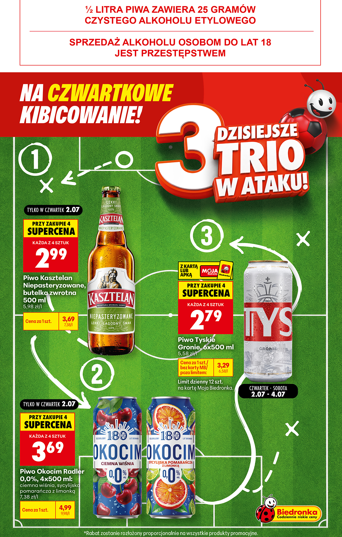 biedronka - Aktualna gazetka Biedronka - Football ważna od 29.06.2026 do 04.07.2026 - page: 2