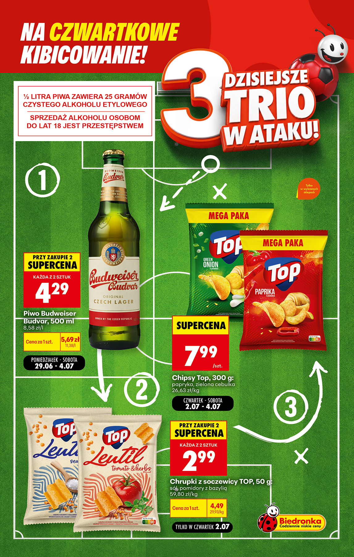 biedronka - Aktualna gazetka Biedronka - Football ważna od 29.06.2026 do 04.07.2026 - page: 4