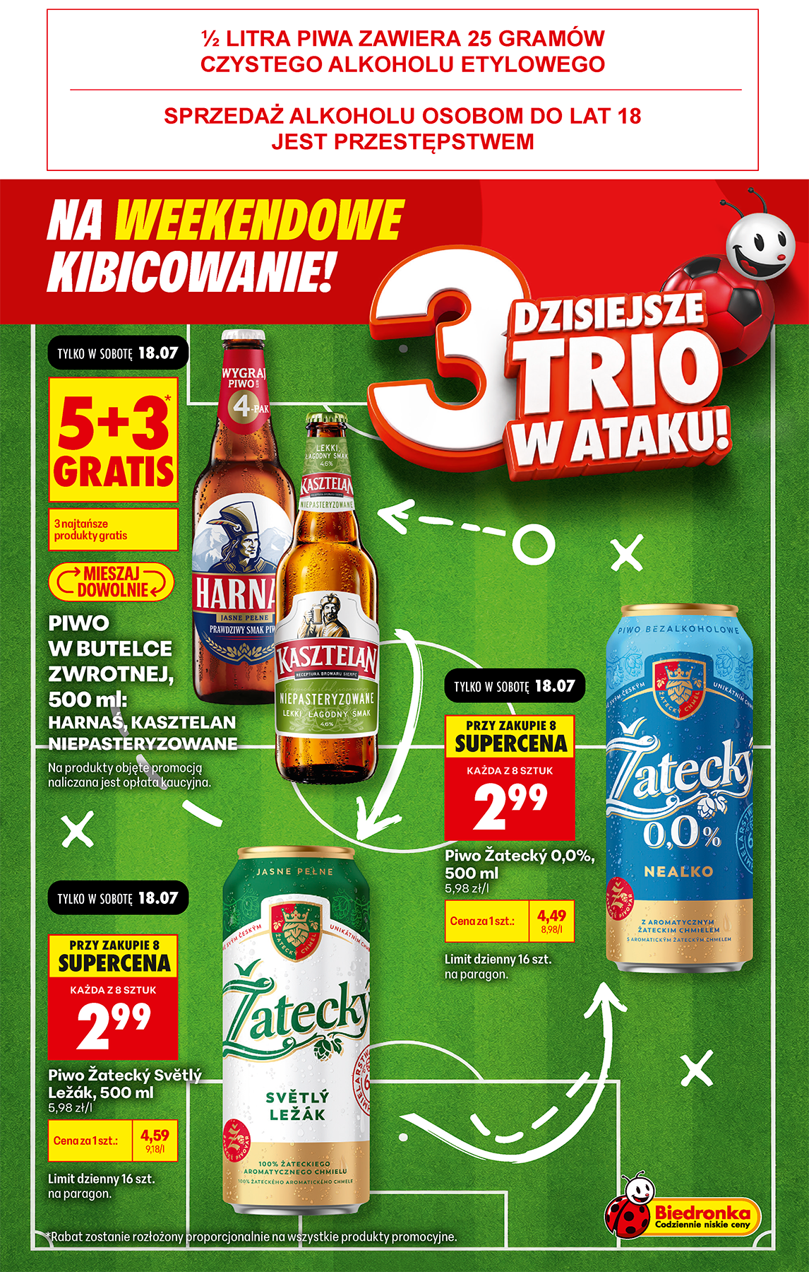 biedronka - Nowa gazetka Biedronka - Football weekend ważna od 18.07.2026 do 19.07.2026 - page: 2
