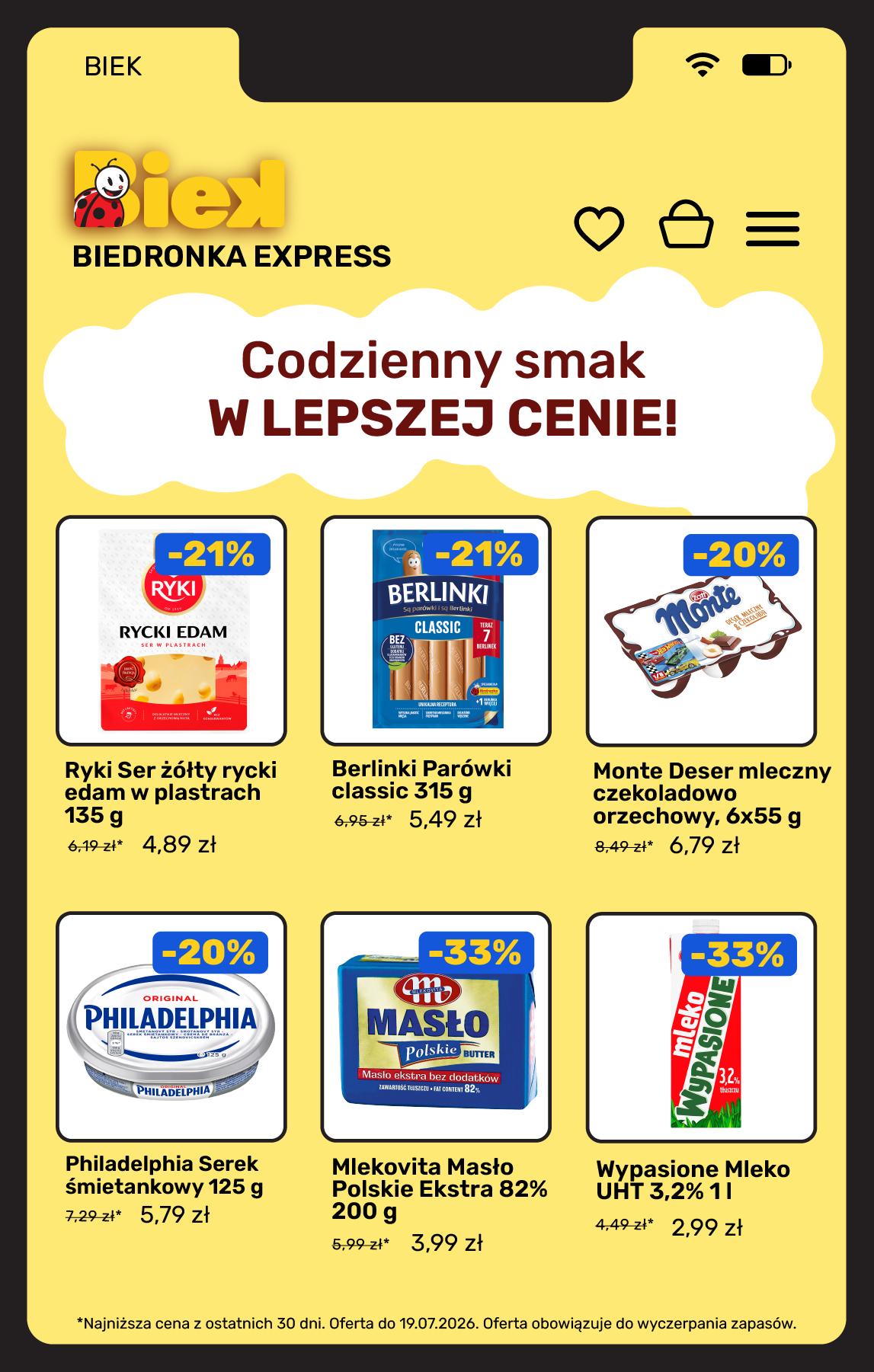 biedronka - Aktualna gazetka Biedronka - BIEK ważna od 17.07.2026 do 19.07.2026 - page: 8