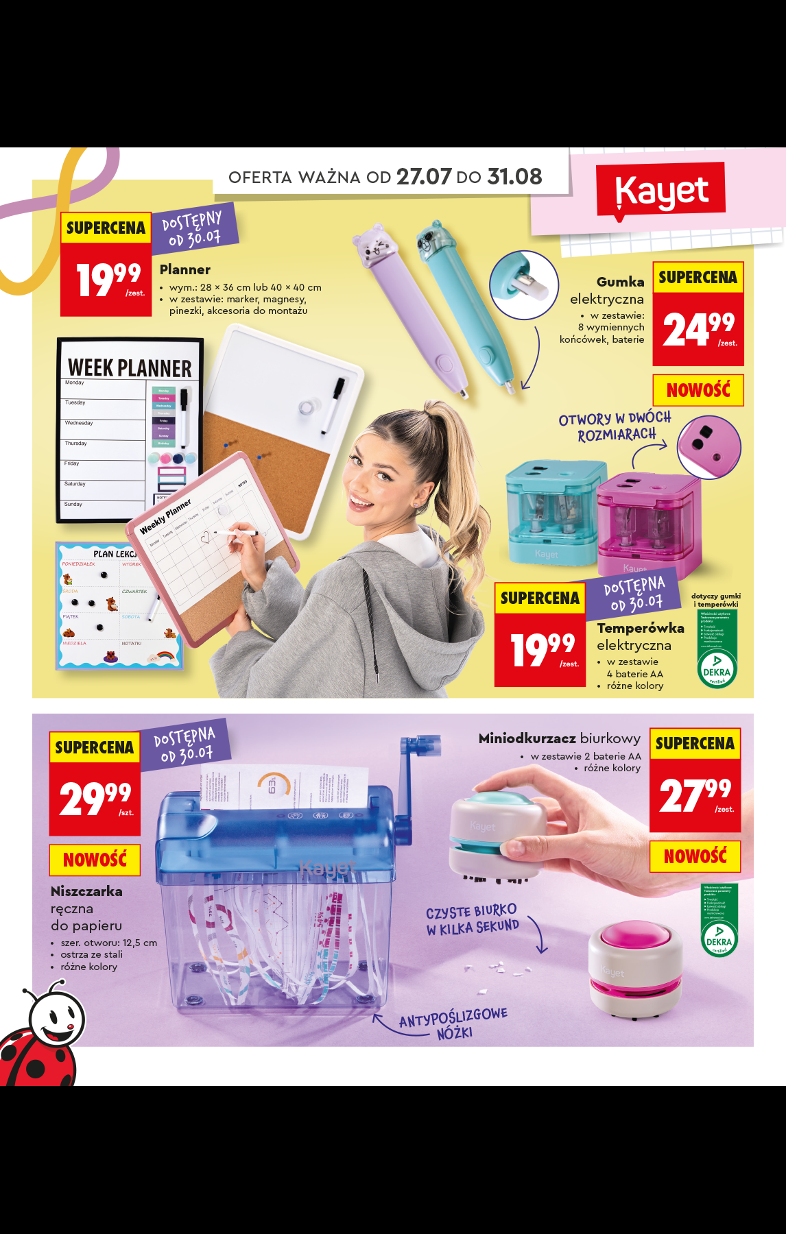 biedronka - Nowa gazetka Biedronka - Do mojej szkoły idę ważna od 20.07.2026 do 31.08.2026 - page: 16