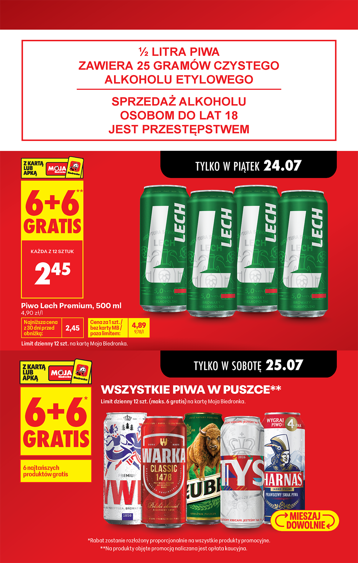 biedronka - Aktualna gazetka Biedronka ważna od 23.07.2026 do 25.07.2026 - page: 13