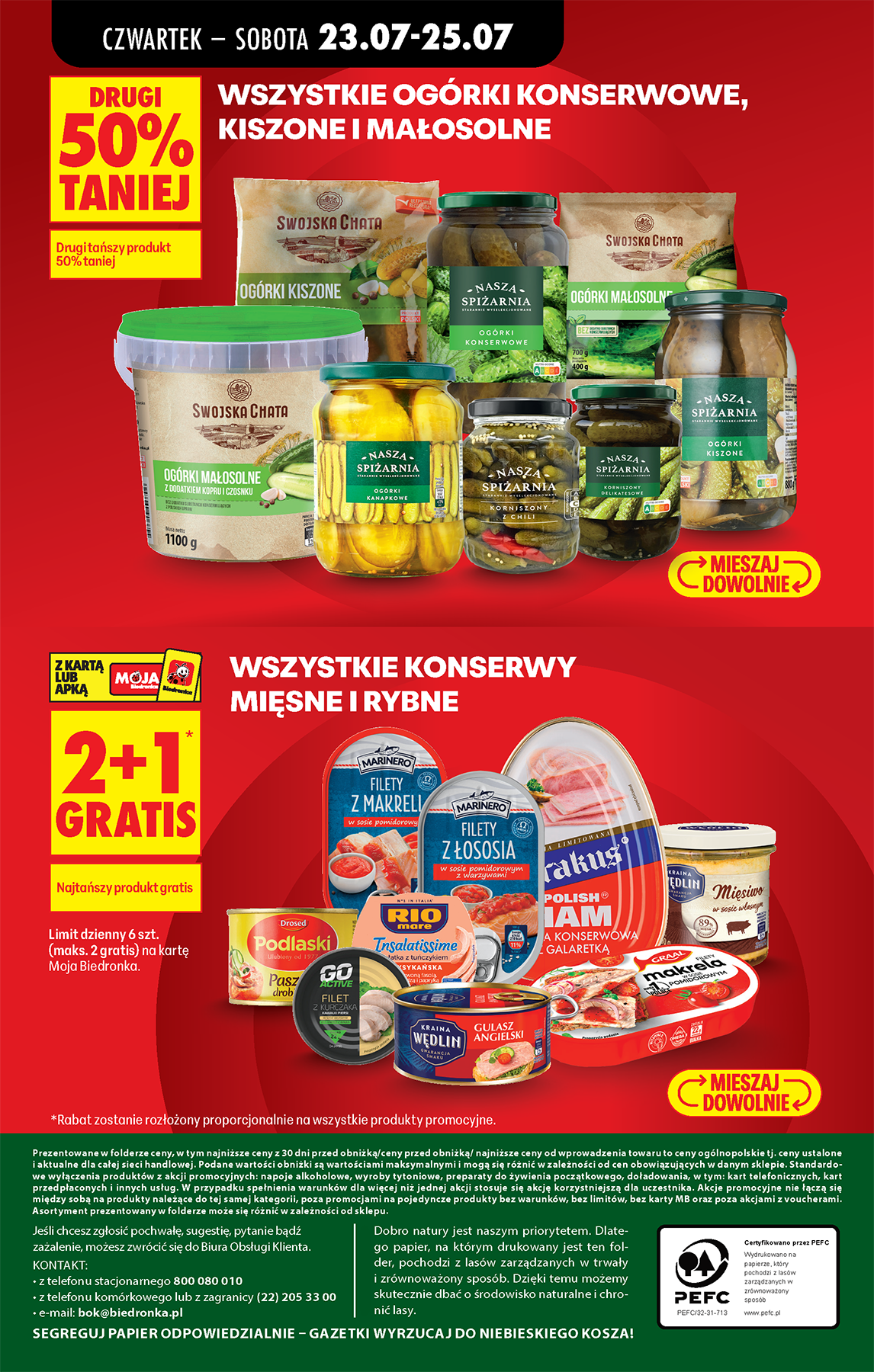 biedronka - Aktualna gazetka Biedronka ważna od 23.07.2026 do 25.07.2026 - page: 98