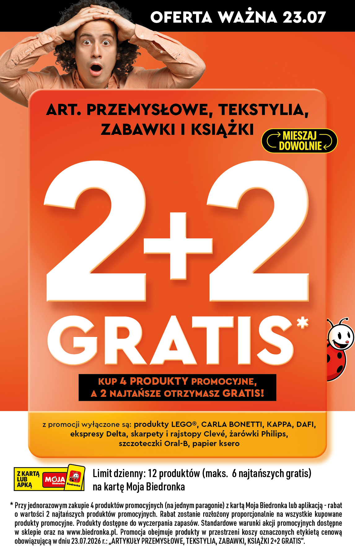 biedronka - Aktualna gazetka Biedronka ważna od 23.07.2026 do 25.07.2026 - page: 35