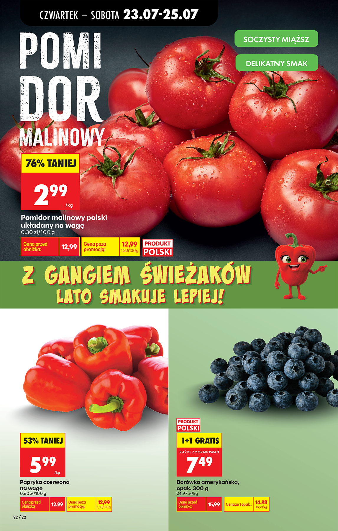 biedronka - Aktualna gazetka Biedronka ważna od 23.07.2026 do 25.07.2026 - page: 38