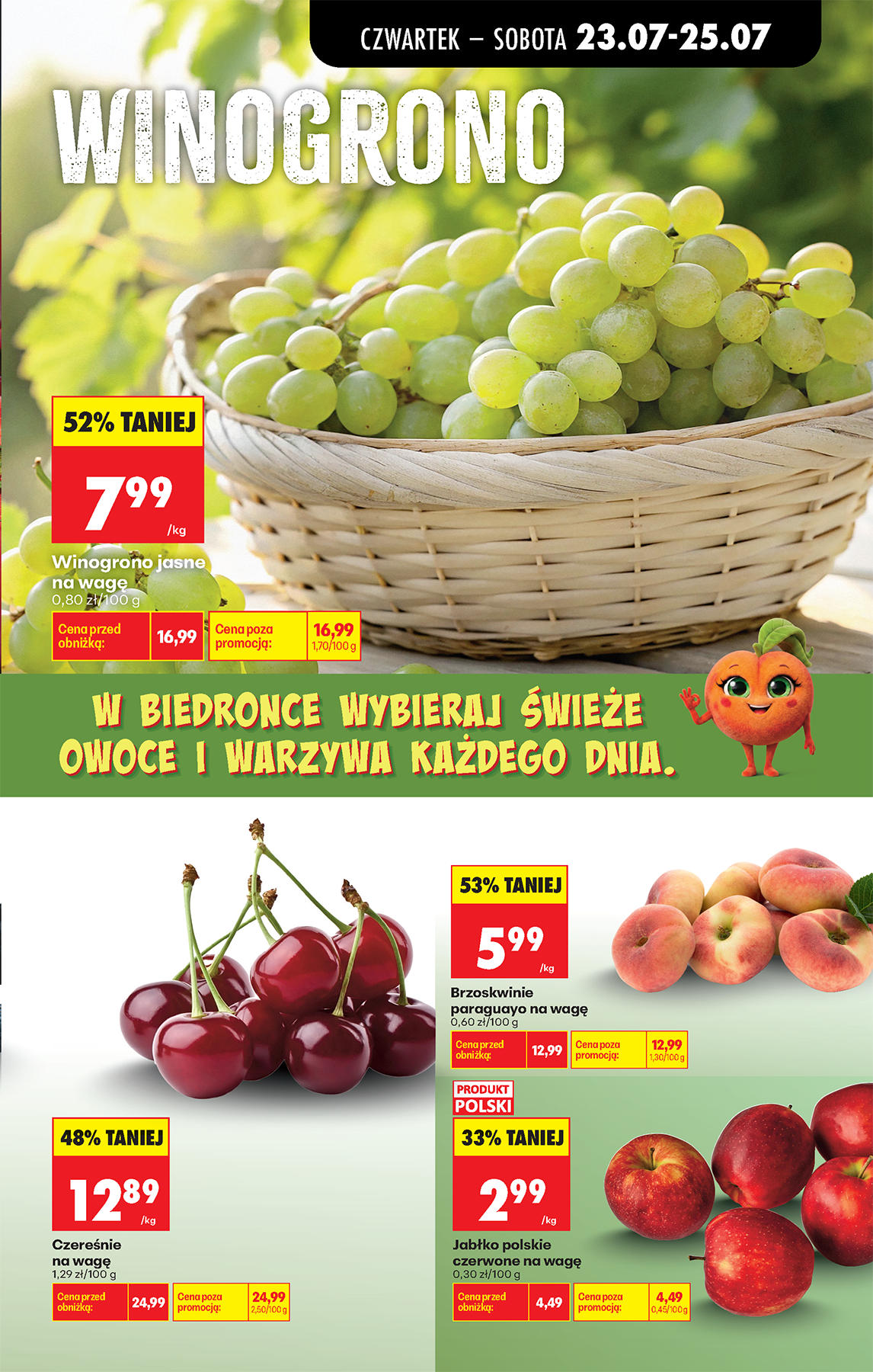 biedronka - Aktualna gazetka Biedronka ważna od 23.07.2026 do 25.07.2026 - page: 39