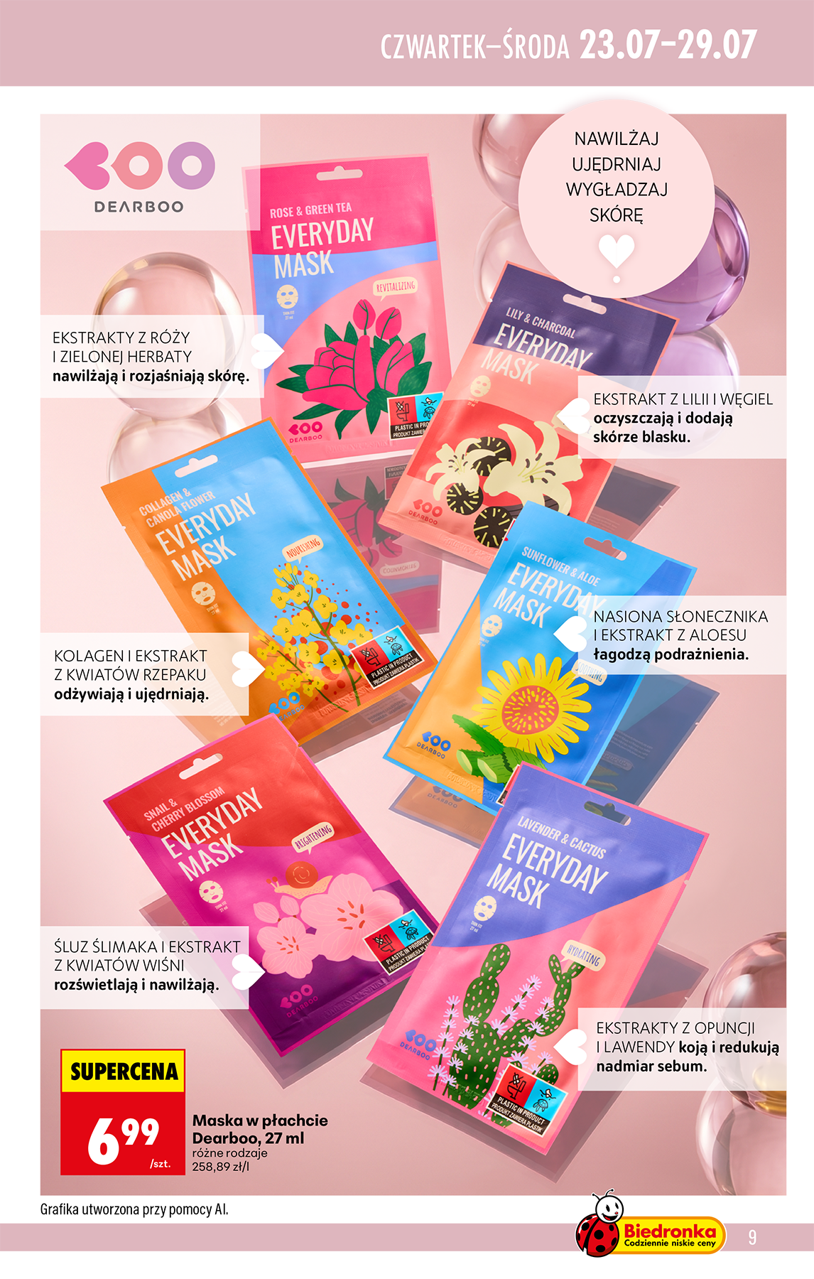 biedronka - Aktualna gazetka Biedronka - K- Beauty ważna od 23.07.2026 do 05.08.2026 - page: 9