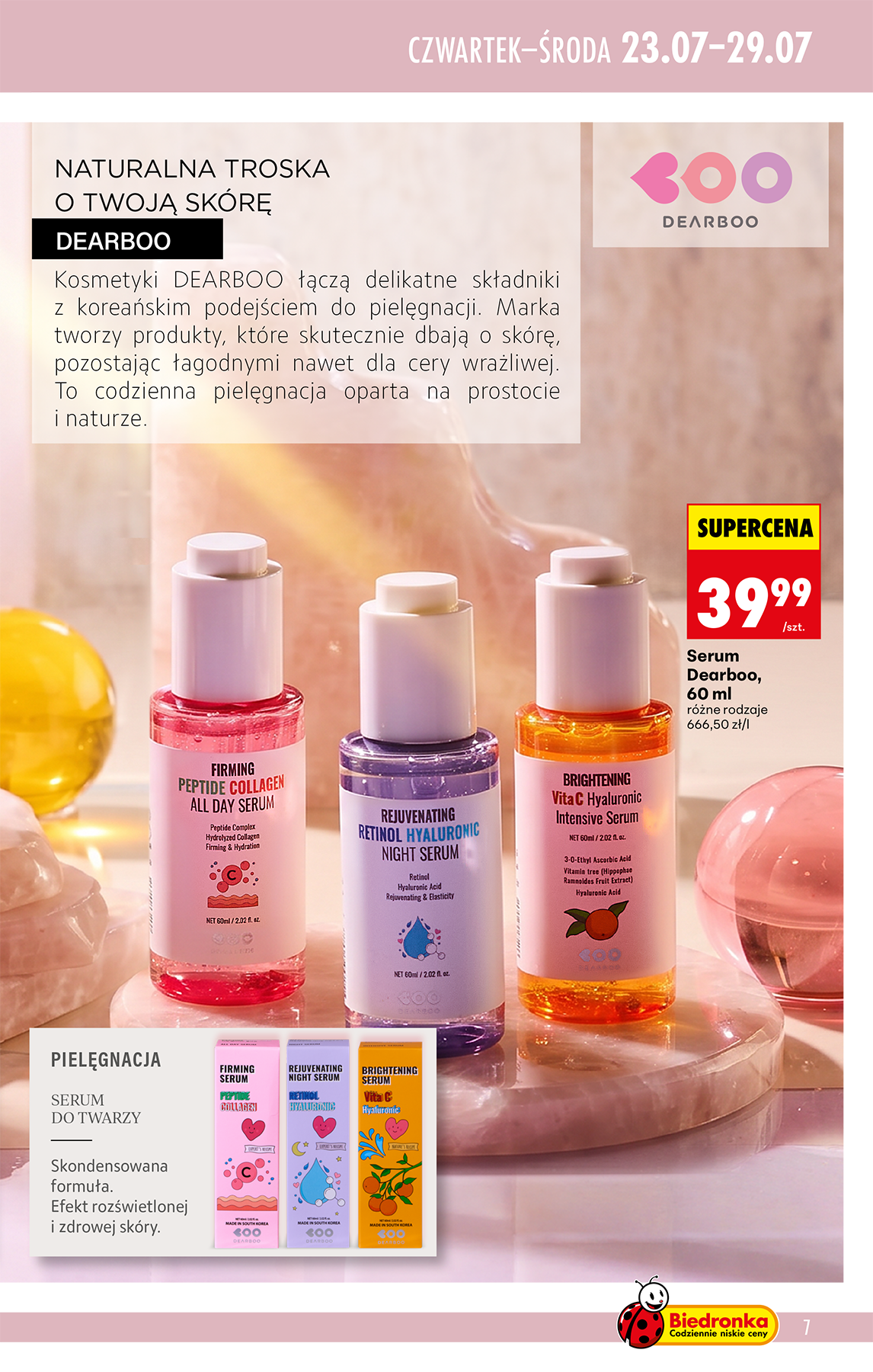 biedronka - Aktualna gazetka Biedronka - K- Beauty ważna od 23.07.2026 do 05.08.2026 - page: 7