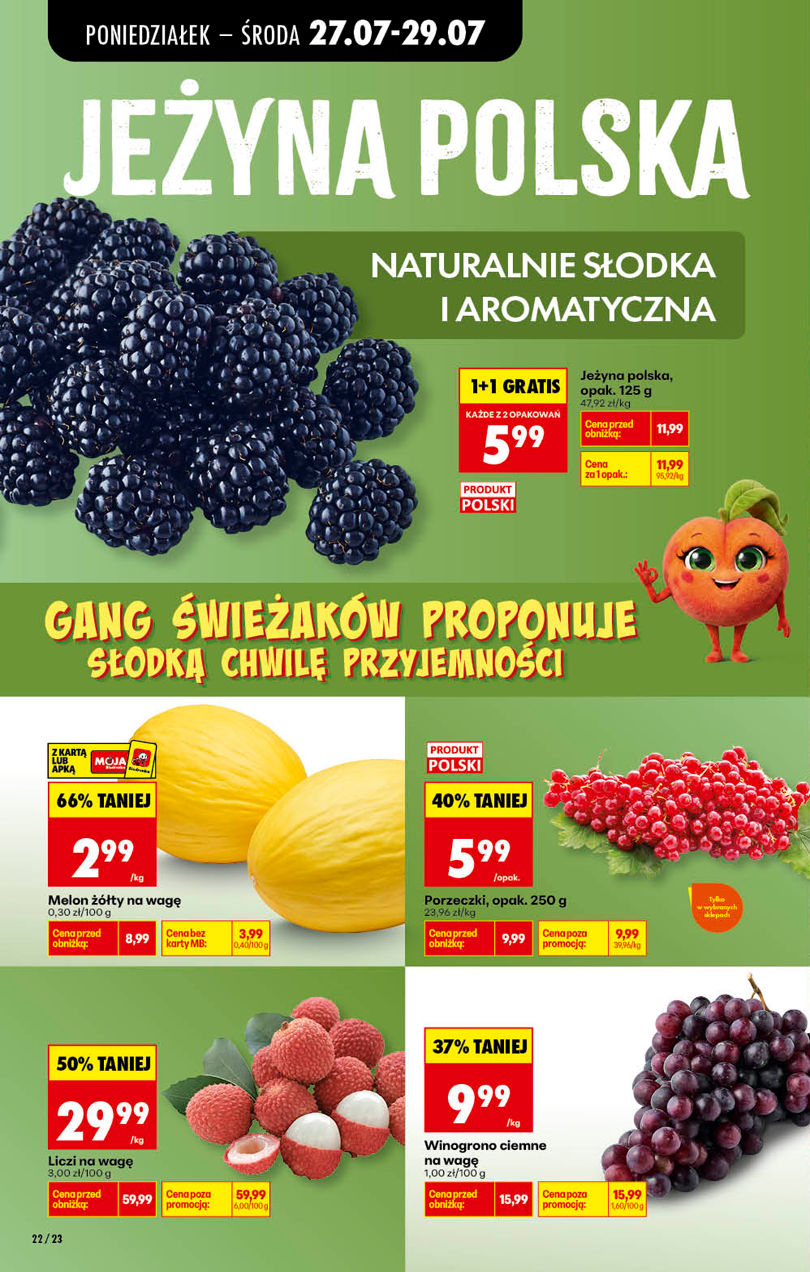 biedronka - Aktualna gazetka Biedronka ważna od 27.07.2026 do 01.08.2026 - page: 24