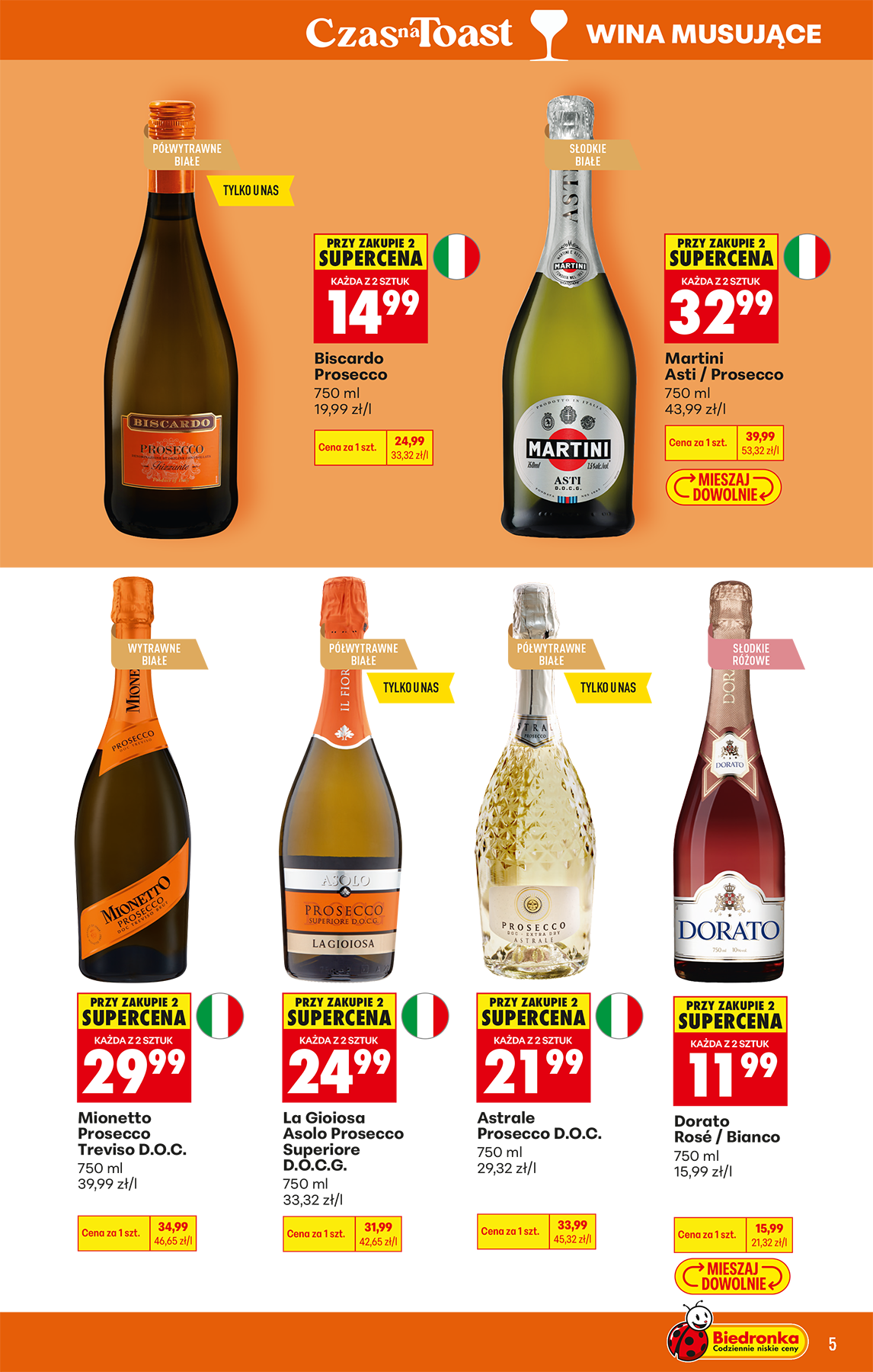 biedronka - Aktualna gazetka Biedronka - Czas na toast ważna od 27.07.2026 do 08.08.2026 - page: 5