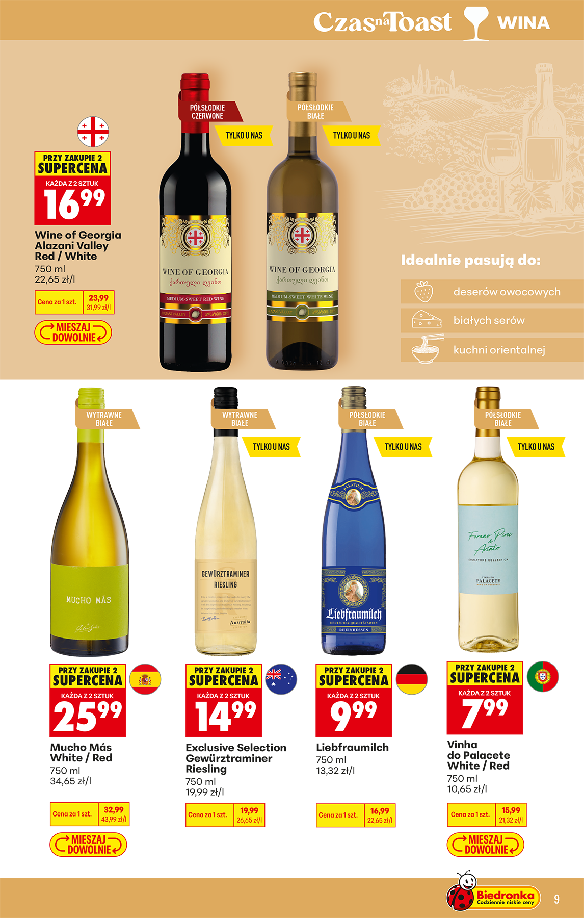 biedronka - Aktualna gazetka Biedronka - Czas na toast ważna od 27.07.2026 do 08.08.2026 - page: 9