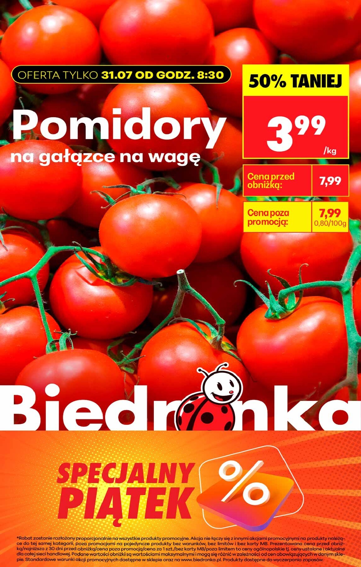 biedronka - Aktualna gazetka Biedronka - Okazje ważna od 31.07.2026 - 31.07.2026 - page: 6