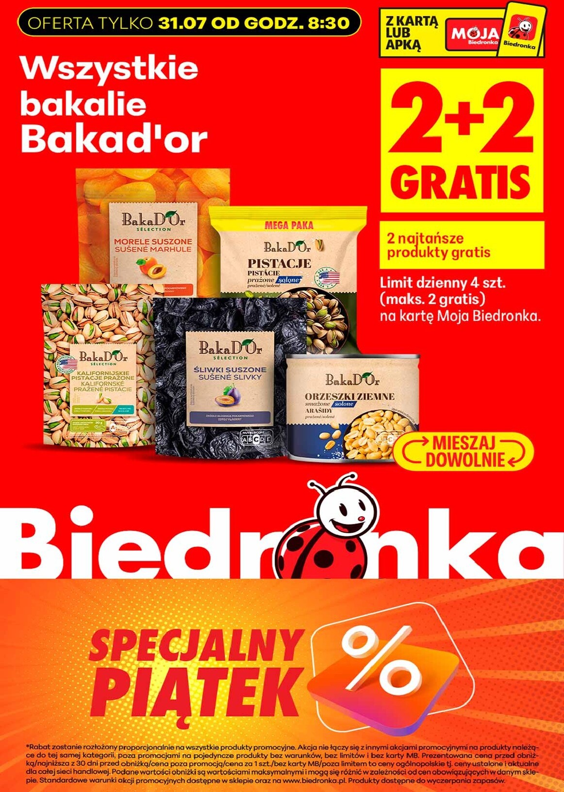 biedronka - Aktualna gazetka Biedronka - Okazje ważna od 31.07.2026 - 31.07.2026 - page: 3