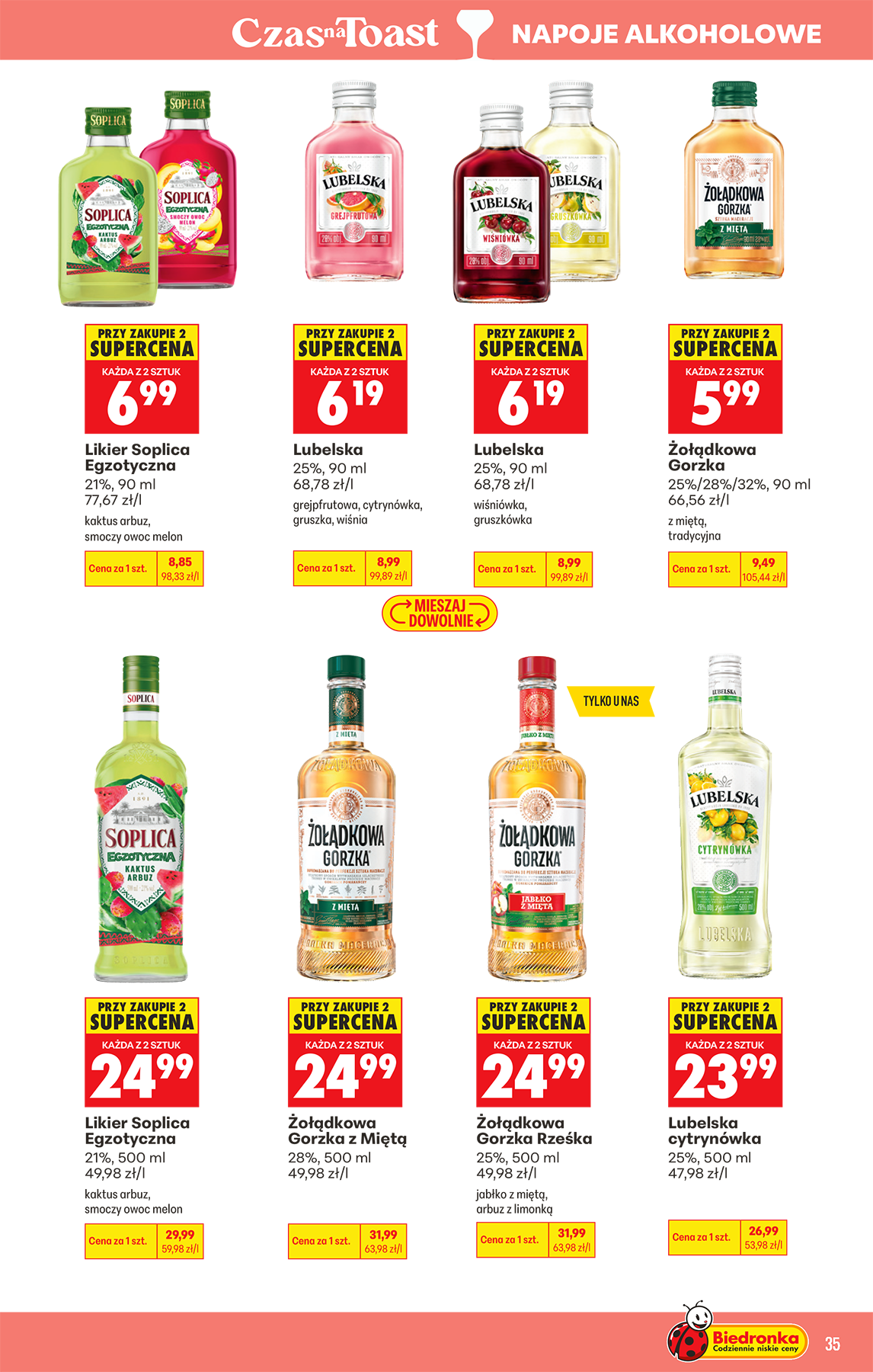biedronka - Aktualna gazetka Biedronka - Alkohol ważna od 10.08.2026 do 22.08.2026 - page: 35