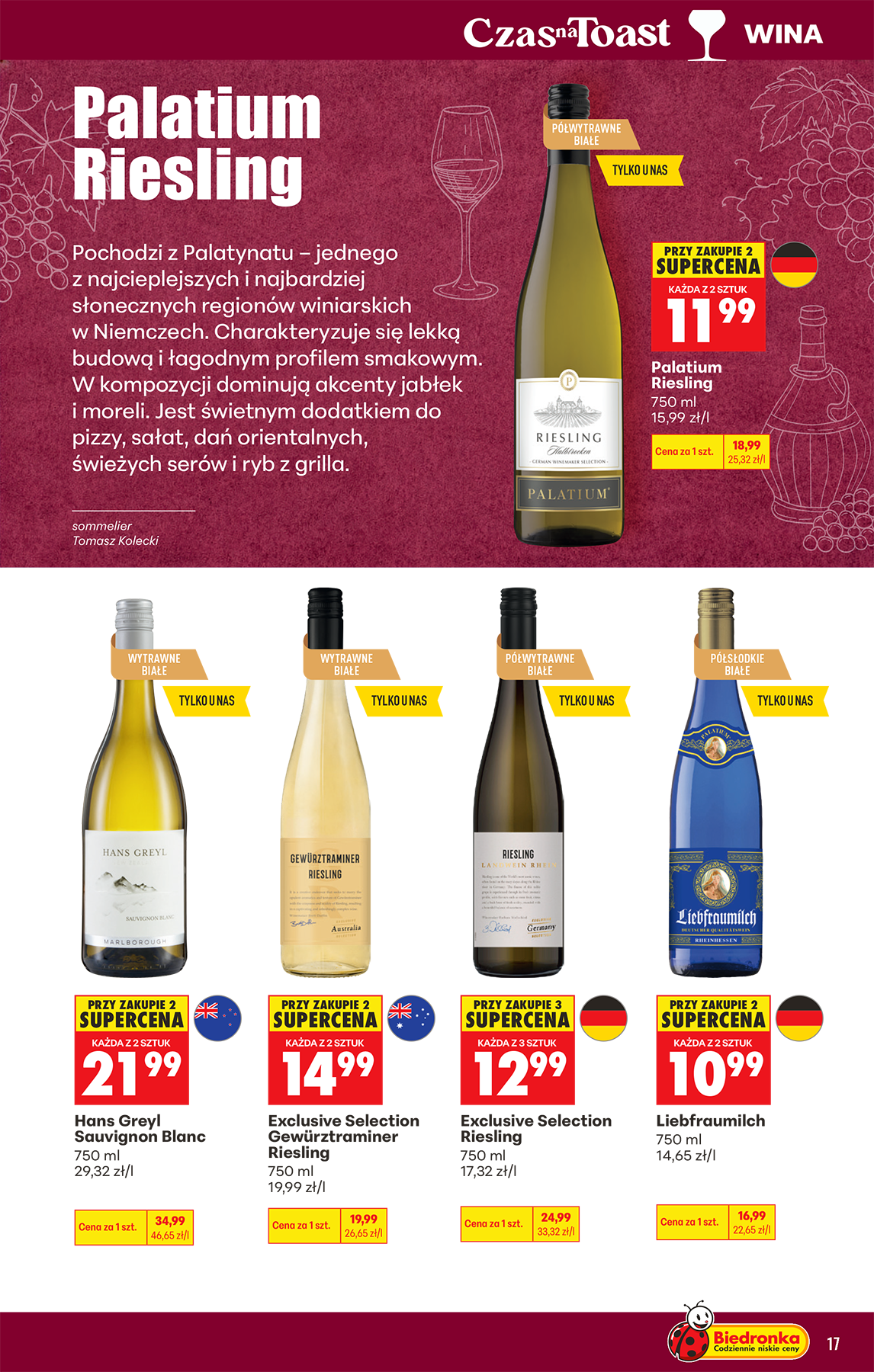 biedronka - Aktualna gazetka Biedronka - Alkohol ważna od 10.08.2026 do 22.08.2026 - page: 17