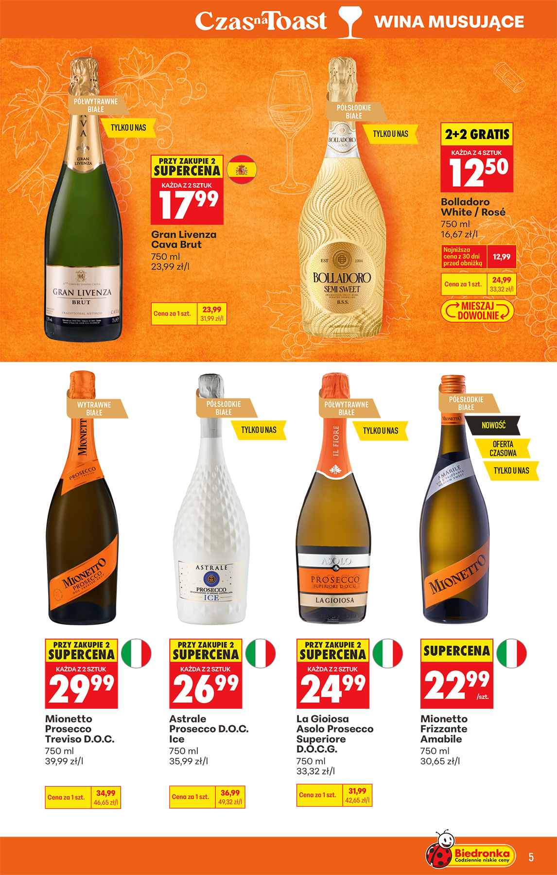 biedronka - Aktualna gazetka Biedronka - Alkohol ważna od 10.08.2026 do 22.08.2026 - page: 5