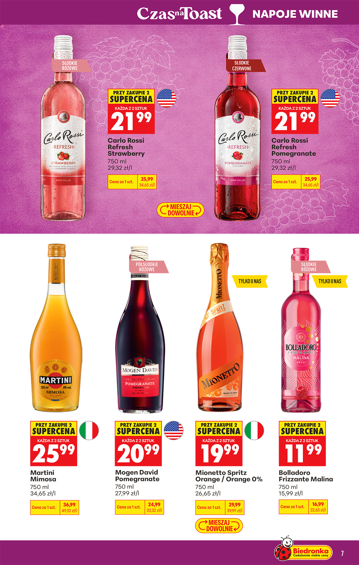 biedronka - Aktualna gazetka Biedronka - Alkohol ważna od 10.08.2026 do 22.08.2026 - page: 7