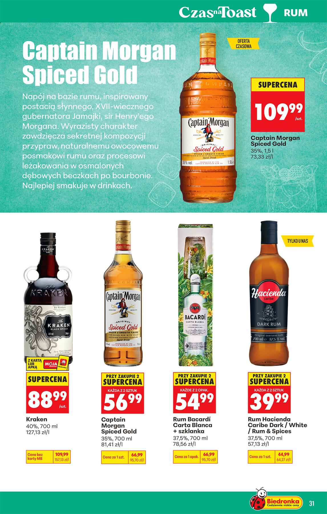 biedronka - Aktualna gazetka Biedronka - Alkohol ważna od 10.08.2026 do 22.08.2026 - page: 31