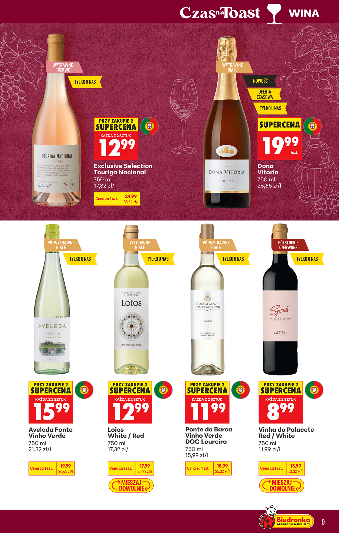 biedronka - Aktualna gazetka Biedronka - Alkohol ważna od 10.08.2026 do 22.08.2026 - page: 9