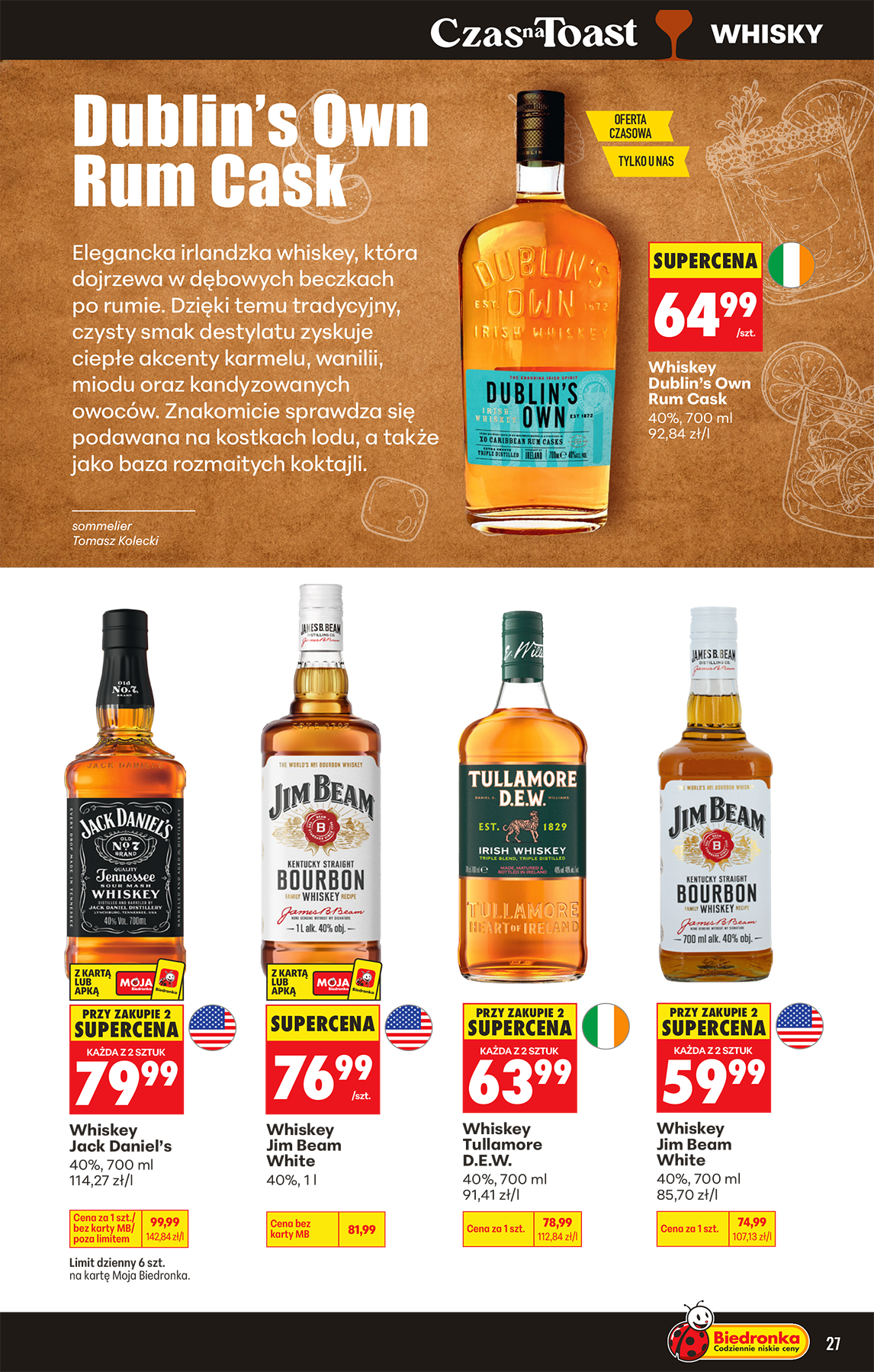 biedronka - Aktualna gazetka Biedronka - Alkohol ważna od 10.08.2026 do 22.08.2026 - page: 27