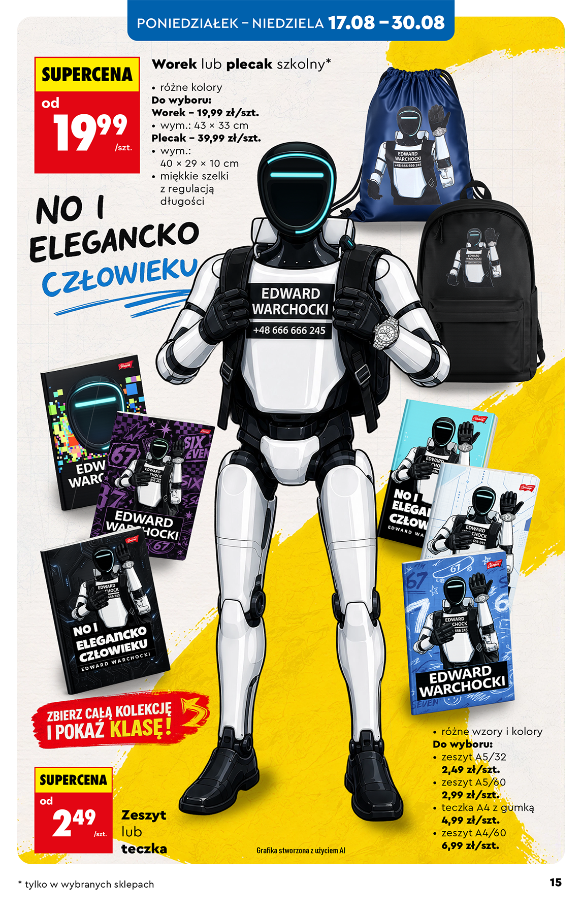 biedronka - Nowa gazetka Biedronka ważna od 17.08.2026 do 30.08.2026 - page: 15