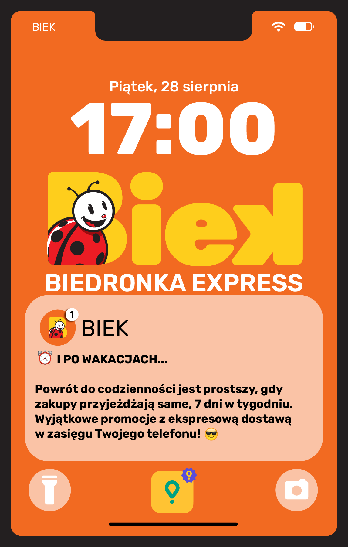 biedronka - Aktualna gazetka Biedronka - Biek ważna od 28.08.2026 do 31.08.2026