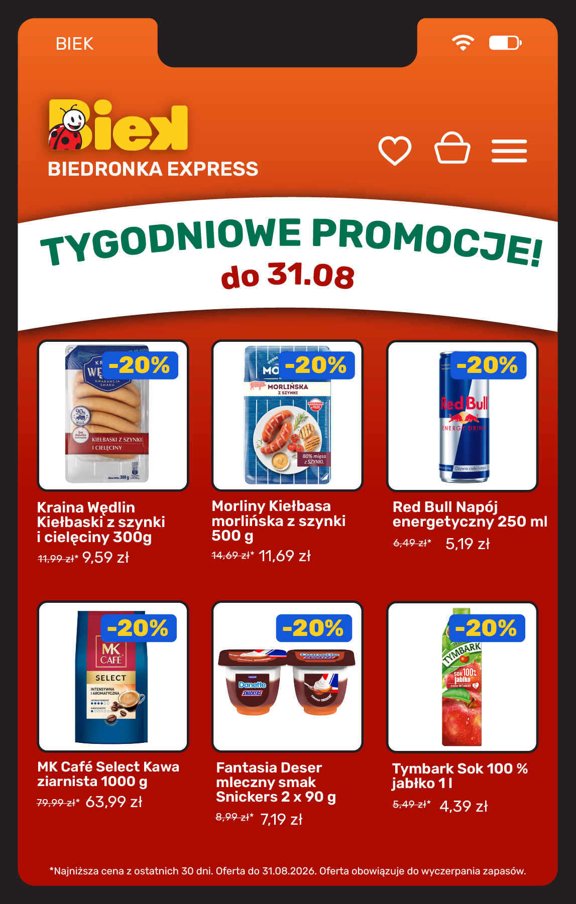 biedronka - Aktualna gazetka Biedronka - Biek ważna od 28.08.2026 do 31.08.2026 - page: 3