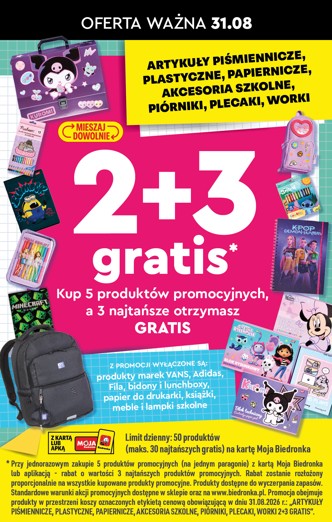 biedronka - Aktualna gazetka Biedronka ważna od 31.08.2026 - 31.08.2026 - page: 7