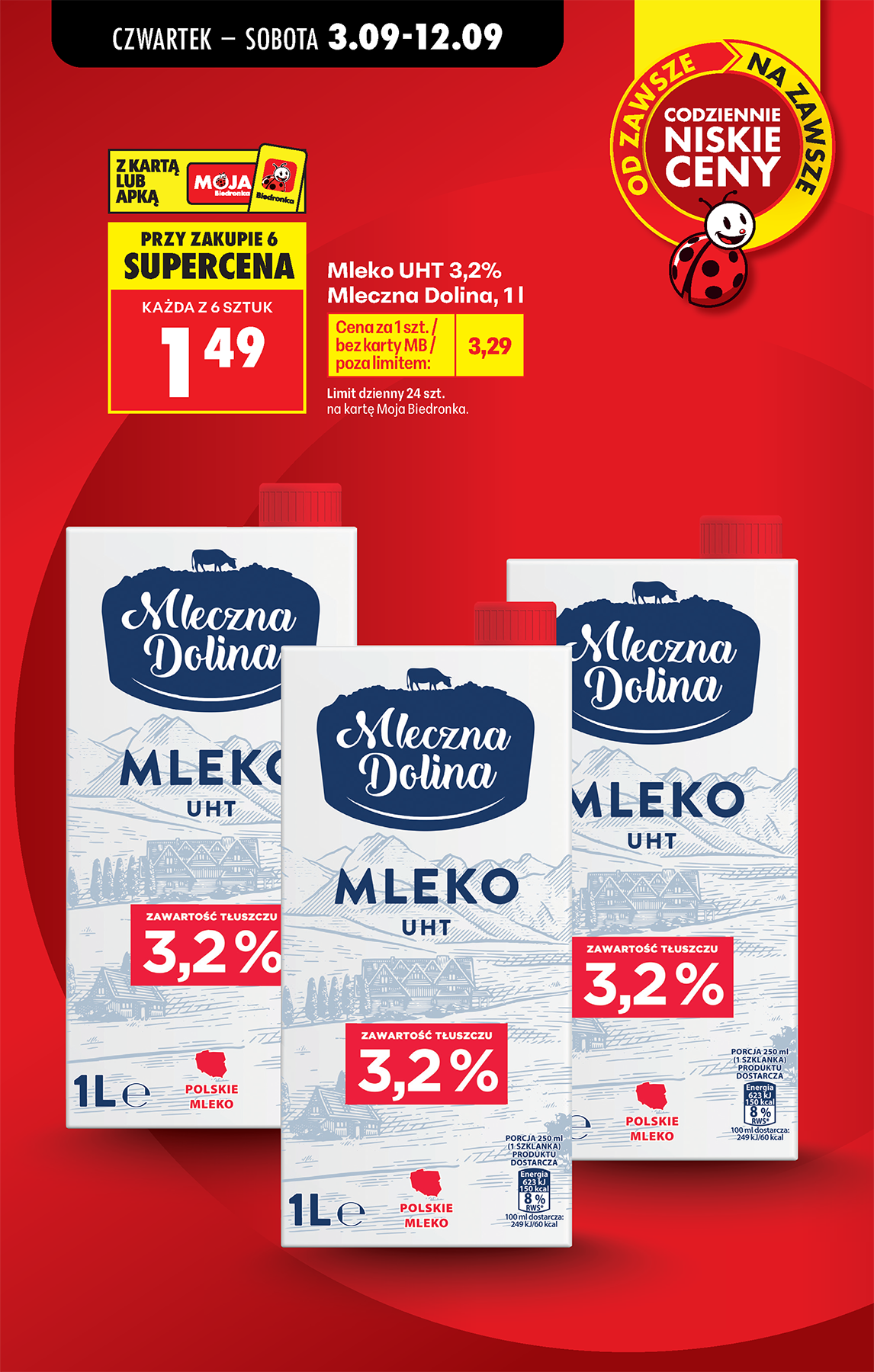 biedronka - Aktualna gazetka Biedronka ważna od 03.09.2026 do 09.09.2026 - page: 3