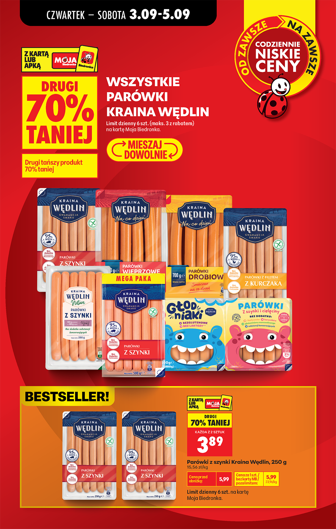 biedronka - Aktualna gazetka Biedronka ważna od 03.09.2026 do 09.09.2026 - page: 7