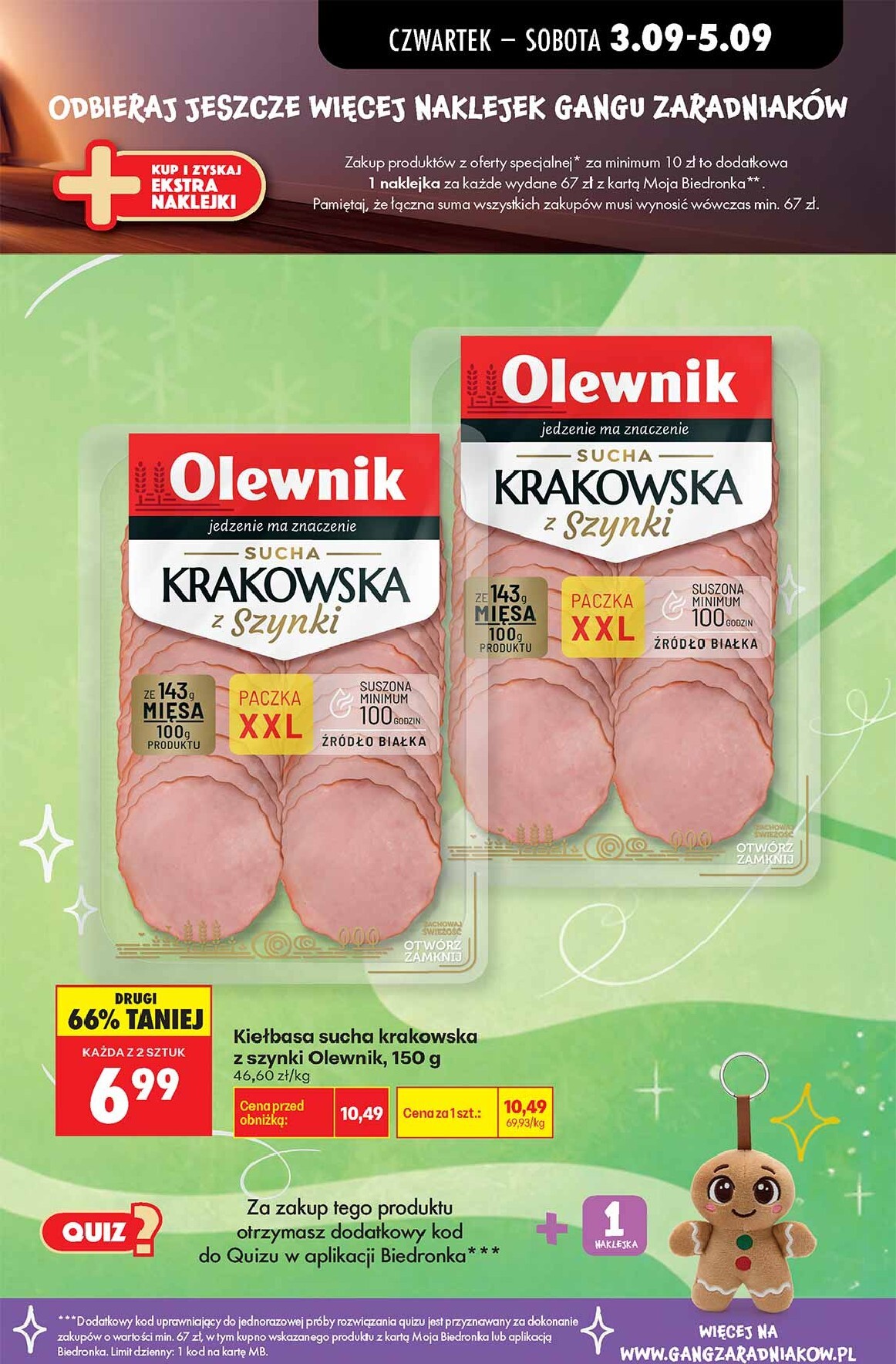 biedronka - Aktualna gazetka Biedronka - Gang zaradniaków ważna od 03.09.2026 do 05.09.2026 - page: 4