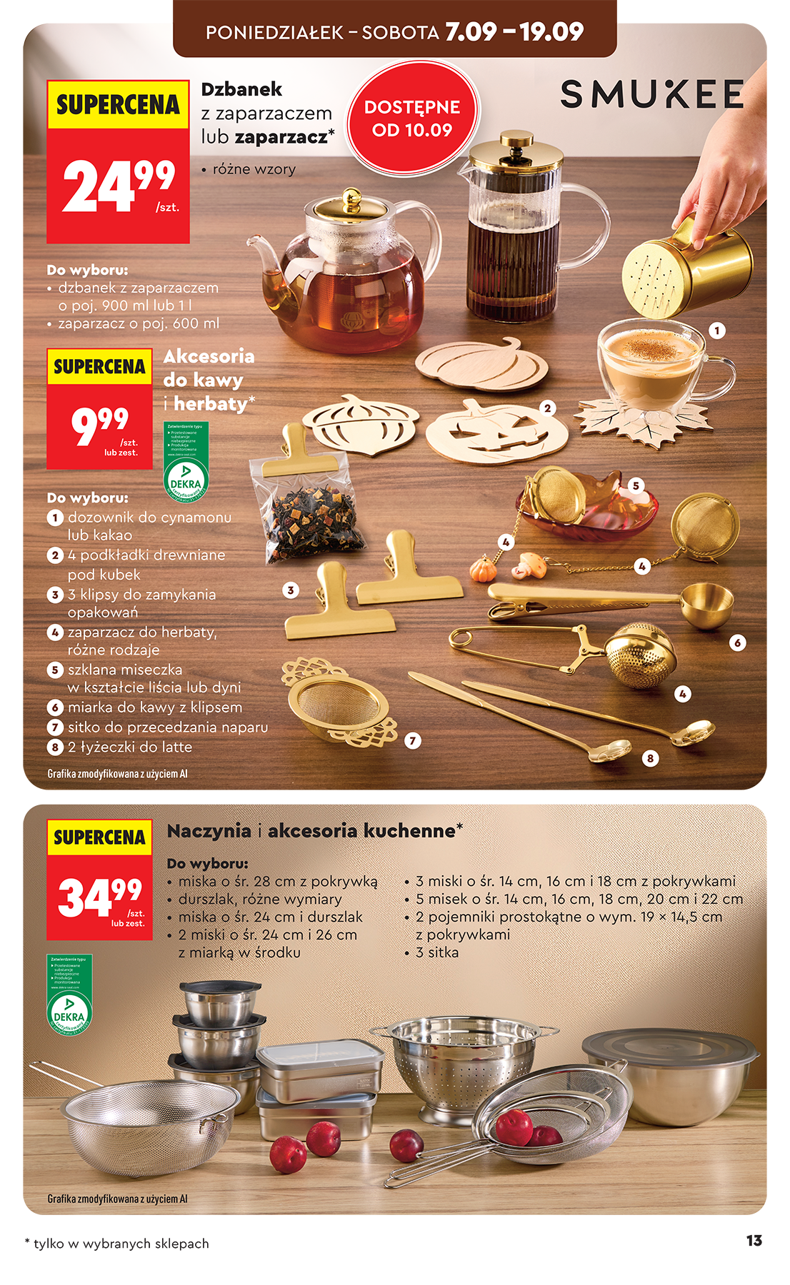 biedronka - Nowa gazetka Biedronka - Hity i inspiracje ważna od 05.09.2026 do 19.09.2026 - page: 13