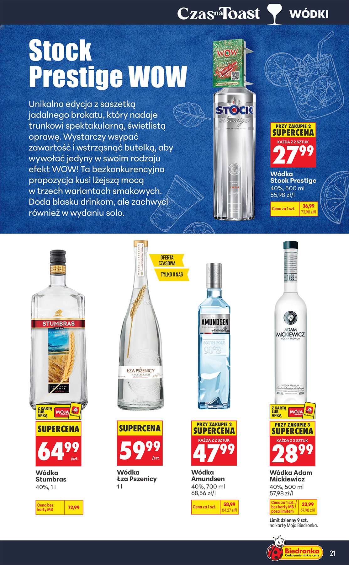 biedronka - Aktualna gazetka Biedronka - Czas na toast ważna od 07.09.2026 do 19.09.2026 - page: 21