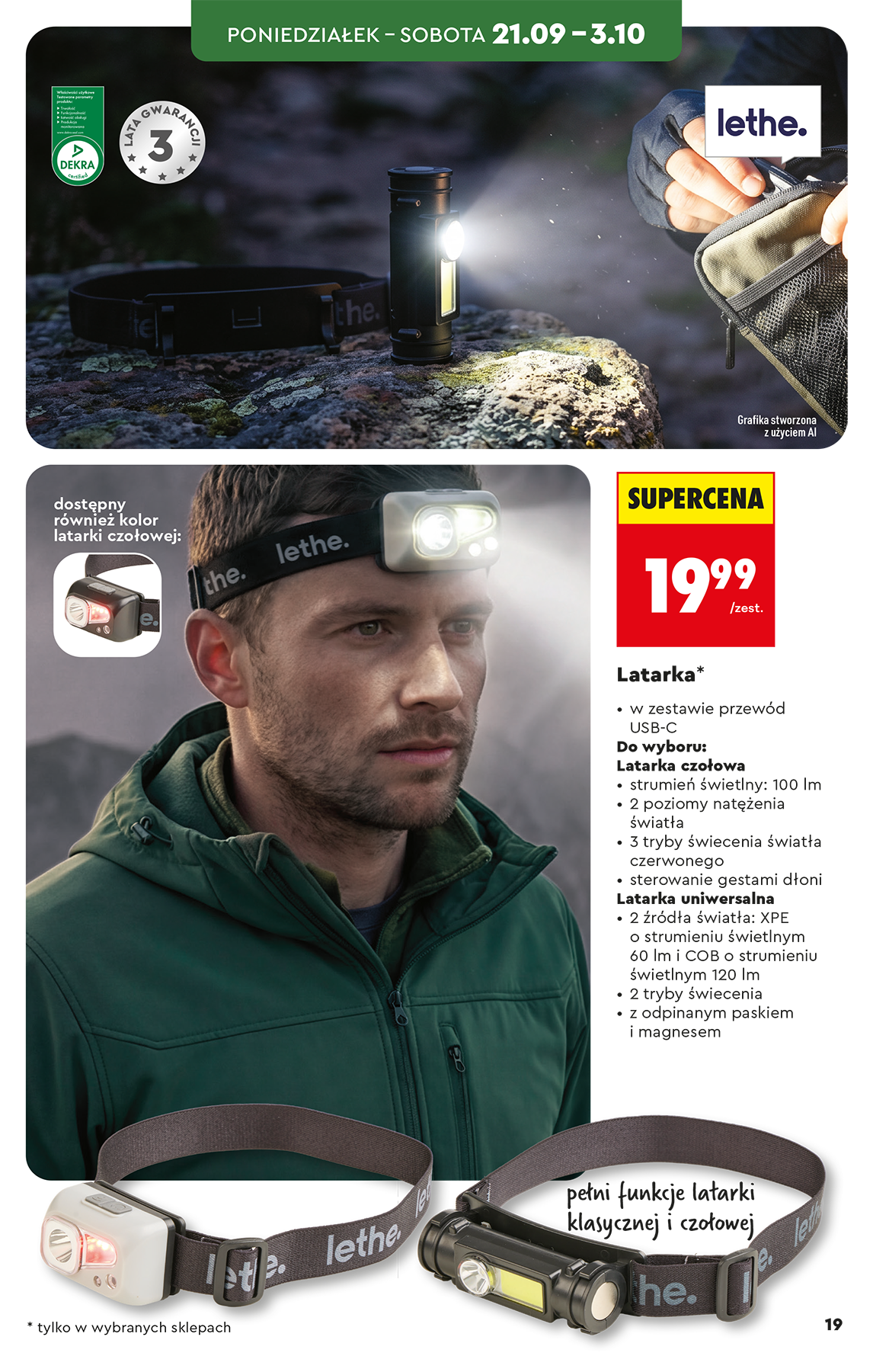 biedronka - Nowa gazetka Biedronka - Hity i inspiracje ważna od 19.09.2026 do 25.09.2026 - page: 19